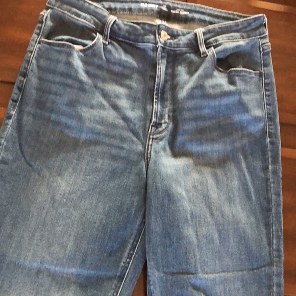 Women’s size 10 tall old navy high-rise super skinny bluejeans - Picture 3 of 11